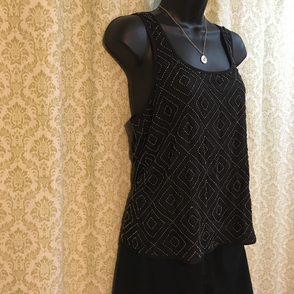 Search For Sanity beaded sleeveless blouse - Picture 3 of 8